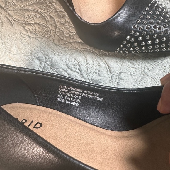 Torrid Black Studded Heels - Picture 2 of 10
